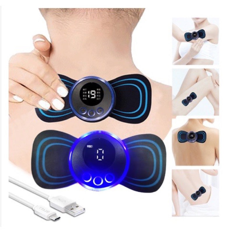 Mini Massageador portátil Recarregável EMS