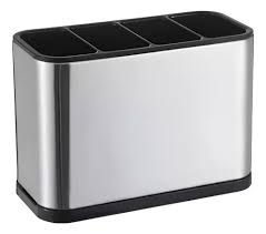 Porta Talheres Escorredor Organizador Aço Inox