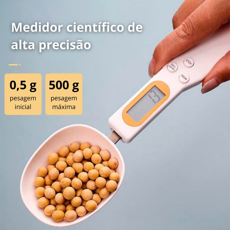 Colher Medidora Balança Digital