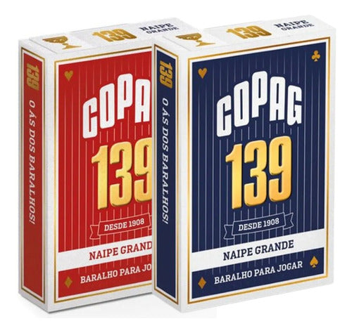 Baralho Copag 139 Naipe Grande Original