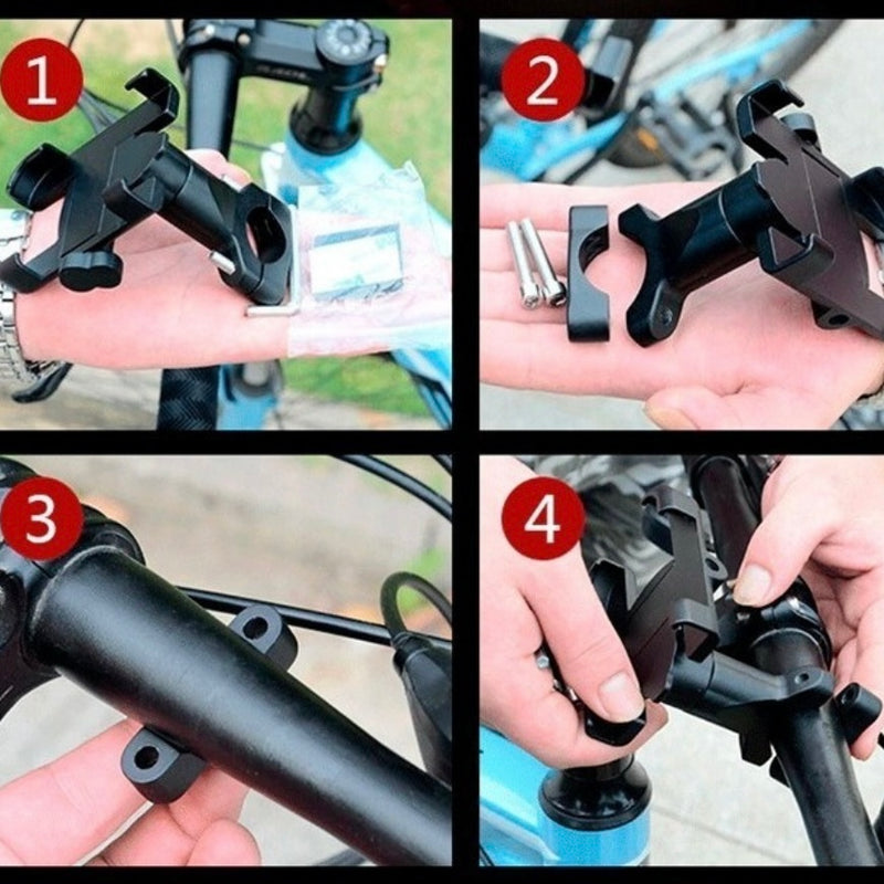 Suporte de Celular 360º para Moto e Bicicleta