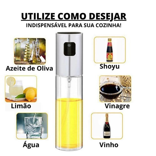 Borrifador Spray de Azeite e Vinagre