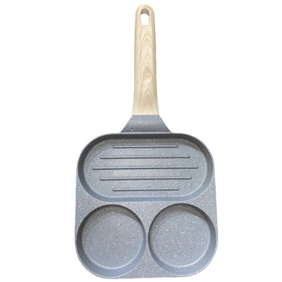 Frigideira Ovos Hambúrguer Panqueca Antiaderente