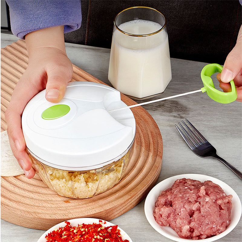 Mini Processador Manual P/ Legumes