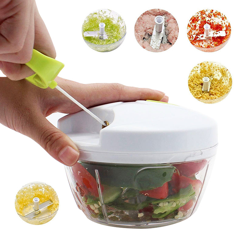 Mini Processador Manual P/ Legumes
