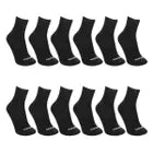 Kit 12 Pares Meias Cano Longo Adulto