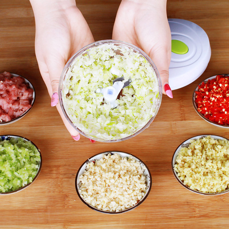 Mini Processador Manual P/ Legumes