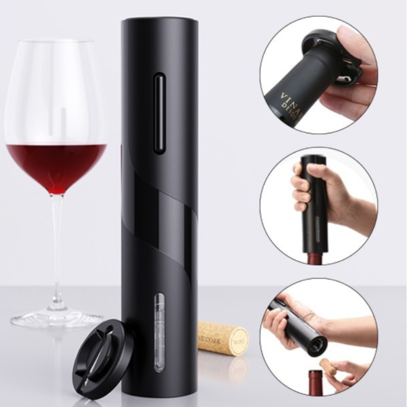 Abridor de Vinho Eletrico Recarregável USB