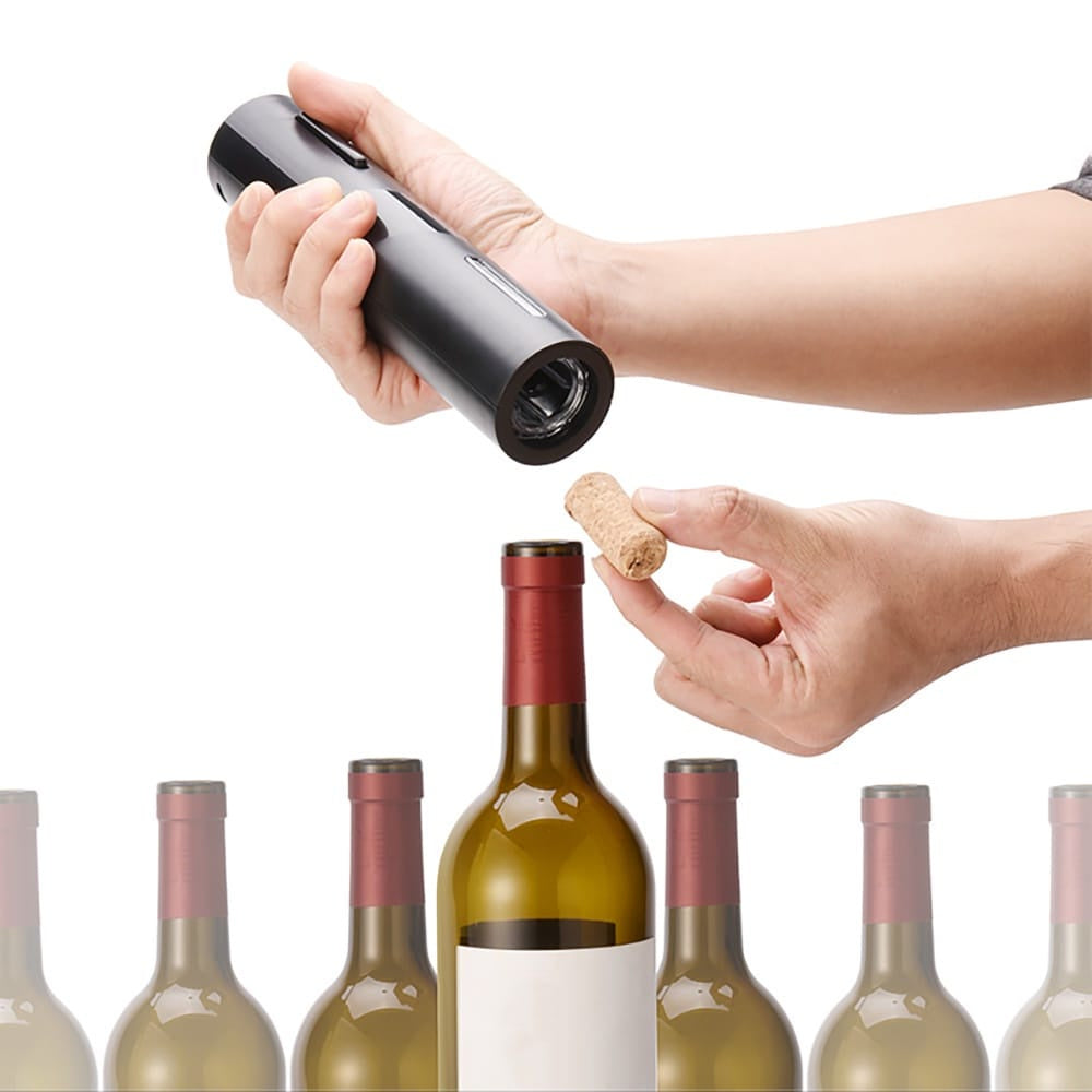 Abridor de Vinho Eletrico Recarregável USB